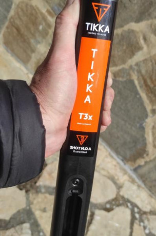Vendo Tikka T3X Super Lite 7 mm RM.
Incorporado carril Picatinny original de la casa.
Nuevo. Cuando digo 02