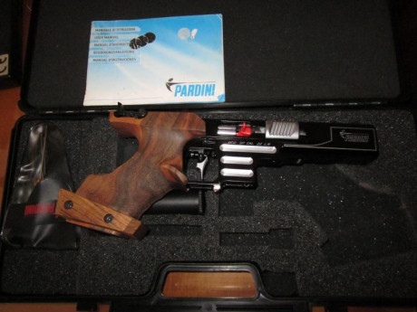 Pongo a la venta.
Pistola Pardini Sp calibre 22, poco más hay que añadir de esta arma,
está practicamente 01