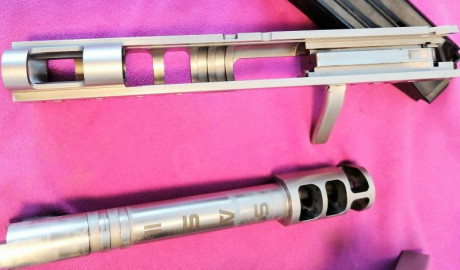 Se vende Bul SAS II, modelo Heavy Metal, calibre 9mm parabellum, en estado impoluto, comprada en Top Gun. 50