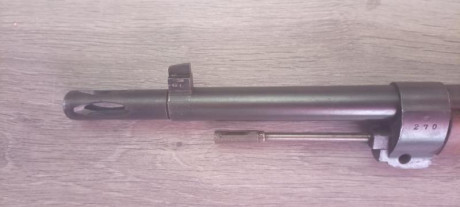 El rifle sueco de 6,5X55 del año 1900 , con todos los números coincidentes, lo vendo con bocacha , funda 12