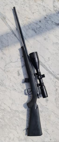 Se vende carabina Norinco JW15, cal. 22, con rosca de fabrica en la boca del cañon y culata de fibra, 02