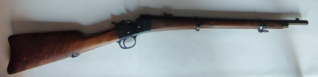 Vendo rifle Rolling Block original de dos anillas fabricado en Oviedo en 1886 en calibre .43 Spanish, 01