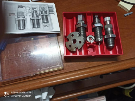 Buenas tardes, se venden Dies marca Lee calibre 9mm pb. Están sin estrenar. Los compre por error y no 00