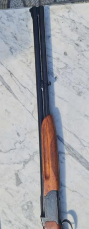 Vendo escopeta superpuesta marca Felix Sarasqueta y Cia, modelo Merke, calibre 12, cañones ventilados. 11