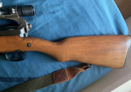 VENDIDO RIFLE TOKAREV SVT-40 SEMIAUTOMÁTICO SNIPER CON MIRA TELESCÓPICA. 
CALIBRE 7,62 x 54 R.
AÑO 1940.
TODO 21