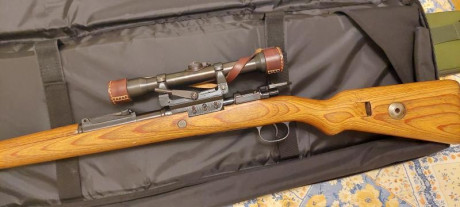 Vendo K98 SNIPER 8x57  marcaje 243 del 1940. Con visor tipo BLC.
Precio 1450 esta en Madrid

Muchas Gracias 101