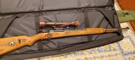Vendo K98 SNIPER 8x57  marcaje 243 del 1940. Con visor tipo BLC.
Precio 1450 esta en Madrid

Muchas Gracias 100