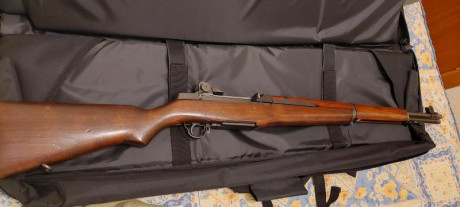 Buenas,
Pongo a la venta M1 Garand de la Springfield Armory. En estado muy bueno.
Precio 1650
Esta en 10