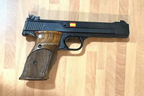 POR JUBILACION VENDO MAGNIFICA PISTOLA S&W MODELO 41 22LR
GUIADA EN  F 01