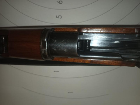 Vendo fusil Oviedo (Mod.1916), en calibre 308 W.
Lleva grabado el emblema de la Guardia Civil porque fué 21