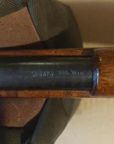 Vendo fusil Oviedo (Mod.1916), en calibre 308 W.
Lleva grabado el emblema de la Guardia Civil porque fué 20