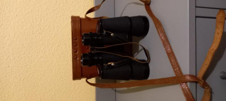 Prismaticos de 7x50 aumentos de la antigua USSR, comprados en los años 70 , con su funda original de cuero 11