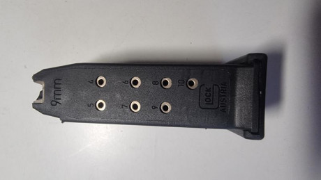 Cambio cargadores de Glock 26, capacidad de 10 cartuchos, por cargadores de Glock 19.
Interesados escribir 02