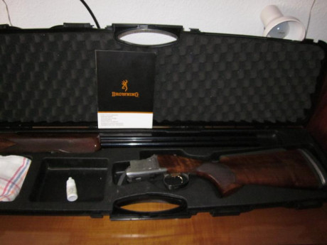 Buenas.
Pongo a la venta escopeta para TRAP , marca  BROWNING modelo 525,con 76cm de cañón
de 2* y 1*.Muy 40