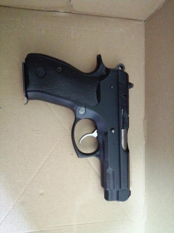 Que tal, por necesidades, vendo o cambio cz75 compact 9para Guida en A, pero da las medidas en f
Regalo 10
