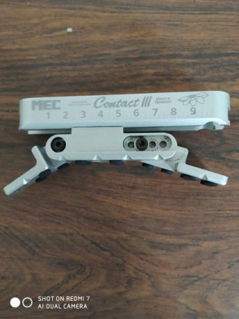 Vendo culatín (Rabera) Centra Contac III perfecto estado.
Precio 100 € portes incluidos.
Interesados por 00