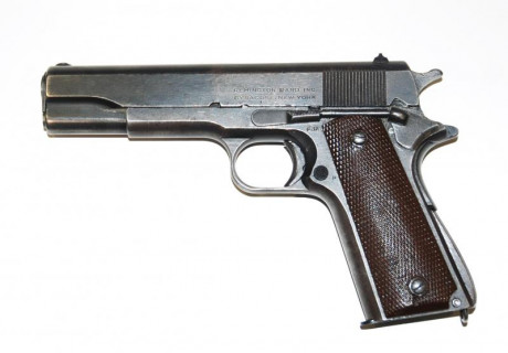 En venta pistola 1911A1 en calibre .45acp fabricada por Remington Rand en 1943. 
Pistola fabricada para 02