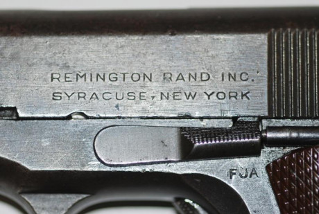 En venta pistola 1911A1 en calibre .45acp fabricada por Remington Rand en 1943. 
Pistola fabricada para 10
