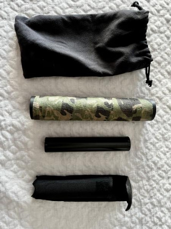 Vendo estos dos supresores, son de fabricación por encargo, lógicamente solo se pueden legalmente usar 00