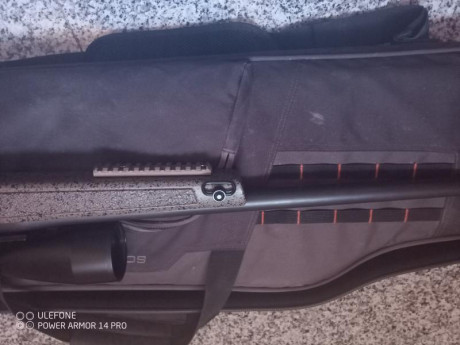 Vendo equipo de caza o tiro,Bergara b14 Hmr cañón pesado calibre 308, gatillo jawell,freno de boca,carril 01