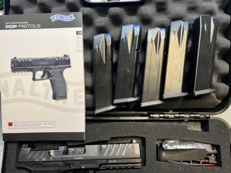 SE VENDE WALTHER PDP DE 5", DE CALIBRE 9x19

 Como nueva, muy pocos tiros.


 - Walther PDP 5"
 02