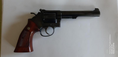 hola, me piden que anuncie revolver Smith & Wesson k14 6 pulgadas
Calibre 38 especial
muy preciso

Precio... 01