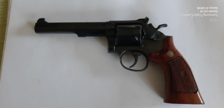 hola, me piden que anuncie revolver Smith & Wesson k14 6 pulgadas
Calibre 38 especial
muy preciso

Precio... 00