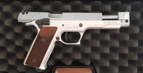 Vendo mi Pardini GT9 con cañón bull barrel de 6 pulgadas. Es el modelo GT9.
Dos cargadores de 17 cartuchos 01