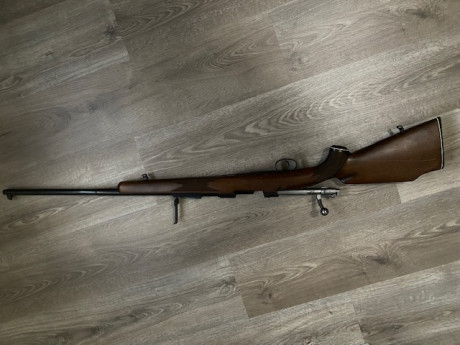 Vendo rifle Carl Gustav calibre 6,5x55 perfecto estado con toda la numeracion en cada parte arma año 1916, 02