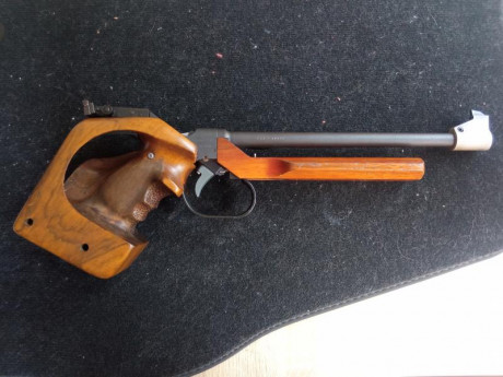 Se vende pistola libre Hämmerli 152, en buen estado y funciona correctamente. No tiene caja ni manual, 00