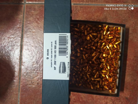 Se venden 500 puntas del 9 pb ,tambien valen para el 9 corto.100grs.marca H&N. 
También se venden 01