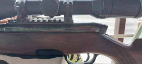 Buenas tardes.
Pongo en venta un Mannlicher modelo S en calibre 308 Win.
Cañon de 60 cm
Dos cargadores 02