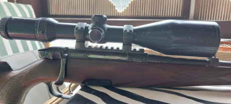 Buenas tardes.
Pongo en venta un Mannlicher modelo S en calibre 308 Win.
Cañon de 60 cm
Dos cargadores 01