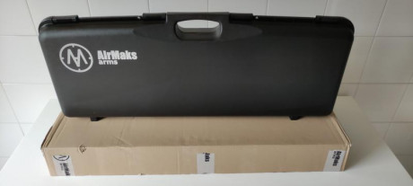 Hola, vendo AIRMAKS KATRAN L del calibre 5,5, el arma esta impoluta, como de tienda, pocos tiros, pues 01