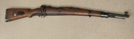 Carabina G33/40 fabricada por la fábrica checa de Brno en 1942 para los Gebirgsjäger, los famosos Cazadores 00