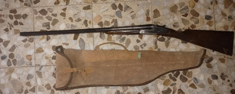 Vendo escopeta paralela del calibre 12 con funda de serraje...

   VENDIDA    01