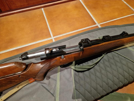 Vendo Mauser 66SM calibre 300 win magnum
Con monturas y anillas apel
Lleva pelo
Culata regulable 
En muy 01