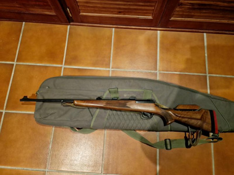 Vendo Mauser 66SM calibre 300 win magnum
Con monturas y anillas apel
Lleva pelo
Culata regulable 
En muy 00