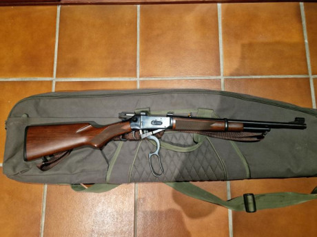 Vendo winchester model 94 ae en calibre 444 marlin
En muy buen estado. Mejor ver.
El arma se encuentra 01