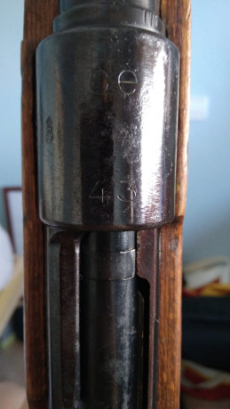 Hola buenos días vendo Mauser K98 versión tirador, sin la mira, números coincidentes. Precio 2000 euros. 110