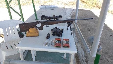 Buenas tardes, vendo Mauser M12 Max del calibre 243 Win, ideal para el corzo.  
El precio rebajado es 01