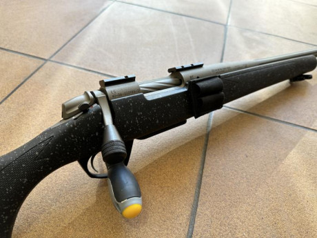 Buenos días,

Se vende Bergara b14 extreme hunter 308w del 2021 sin apenas uso, y sin marcas de uso.

Regalo 01