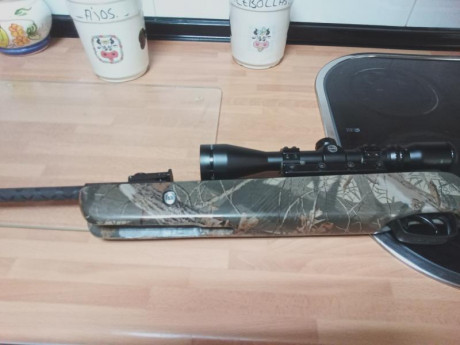 Hola cómo pongo en el anuncio vendo esta carabina es la gamo Hunter 440 Realtree en 6,35,la carabina está 00