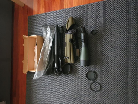 VENDIDO.

Vendo telescopio terrestre Bresser Pirsch Gen II con enfoque Deluxe 10:1.
Prácticamente nuevo. 41