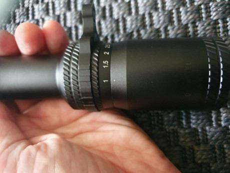 VENDIDO.

Vendo visor sightmark citadel 1-10x24 hdr.
Como nuevo.
Segundo plano focal. Tubo 30 mm. Reticula 31