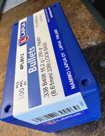    MATERIAL Y COMPONENTES RECARGA CALIBRES 308 WIN / 338 LAPUA MAGNUM / 300 BLACKOUT / 222 REM / 222 REM 00