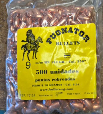    MATERIAL Y COMPONENTES RECARGA CALIBRES 308 WIN / 338 LAPUA MAGNUM / 300 BLACKOUT / 222 REM / 222 REM 20