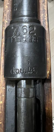 En venta Mauser Kar98k fabricado por dou (Waffen Werke Brünn AG) en 1945 y recalibrado en 308w por Israel 00