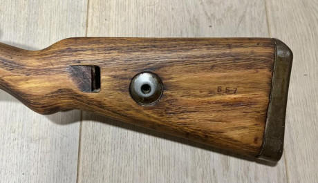 En venta Mauser Kar98k fabricado por dou (Waffen Werke Brünn AG) en 1945 y recalibrado en 308w por Israel 21