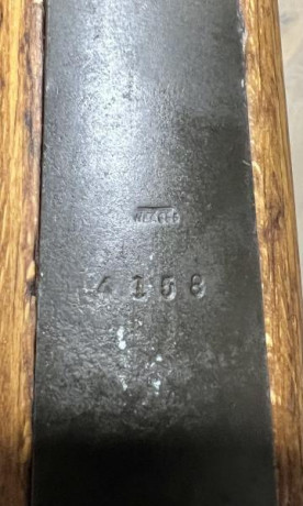 En venta Mauser Kar98k fabricado por dou (Waffen Werke Brünn AG) en 1945 y recalibrado en 308w por Israel 20
